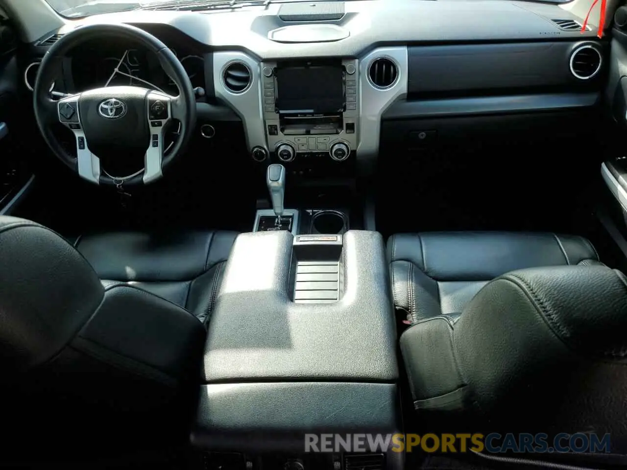 8 fotografías del automóvil dañado 5TFDY5F15MX965604 TOYOTA TUNDRA 2021