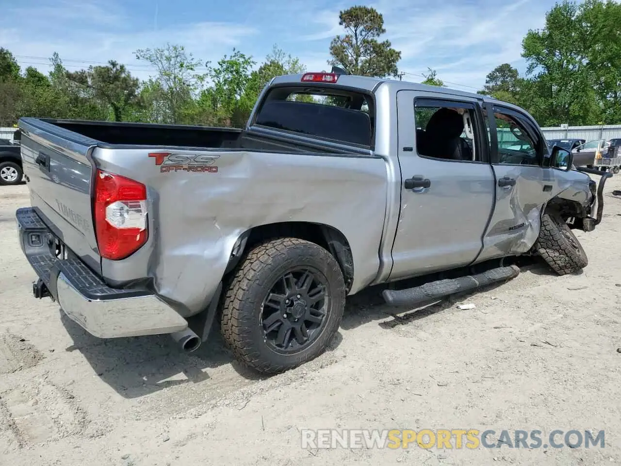 3 fotografías del automóvil dañado 5TFDY5F15MX972052 TOYOTA TUNDRA 2021