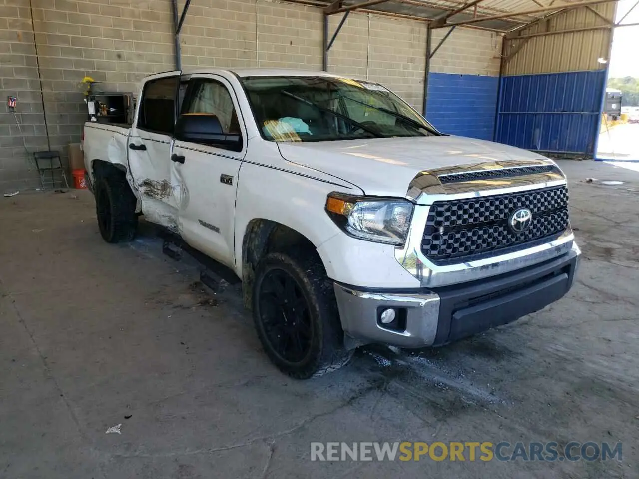 1 fotografías del automóvil dañado 5TFDY5F15MX987229 TOYOTA TUNDRA 2021