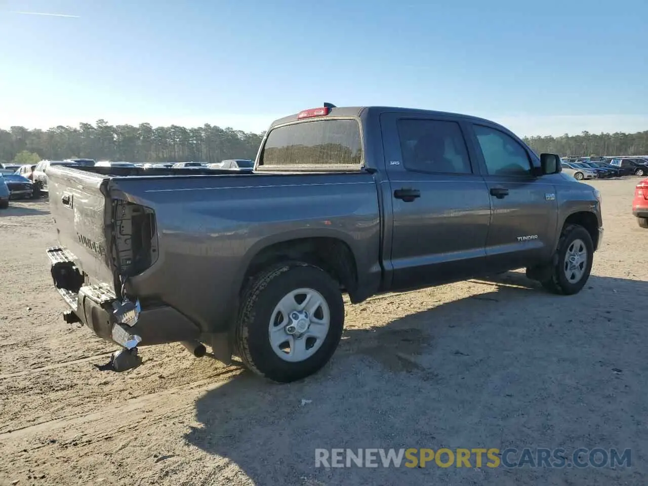 3 fotografías del automóvil dañado 5TFDY5F15MX989031 TOYOTA TUNDRA 2021
