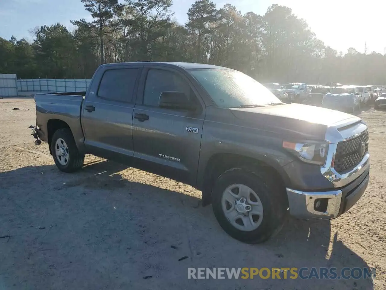 4 fotografías del automóvil dañado 5TFDY5F15MX989031 TOYOTA TUNDRA 2021