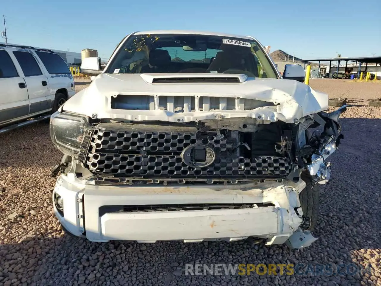 5 fotografías del automóvil dañado 5TFDY5F16MX034562 TOYOTA TUNDRA 2021