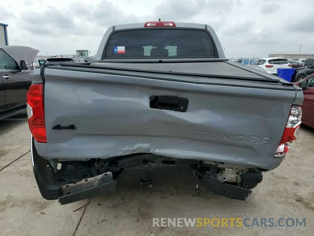 6 fotografías del automóvil dañado 5TFDY5F16MX042211 TOYOTA TUNDRA 2021