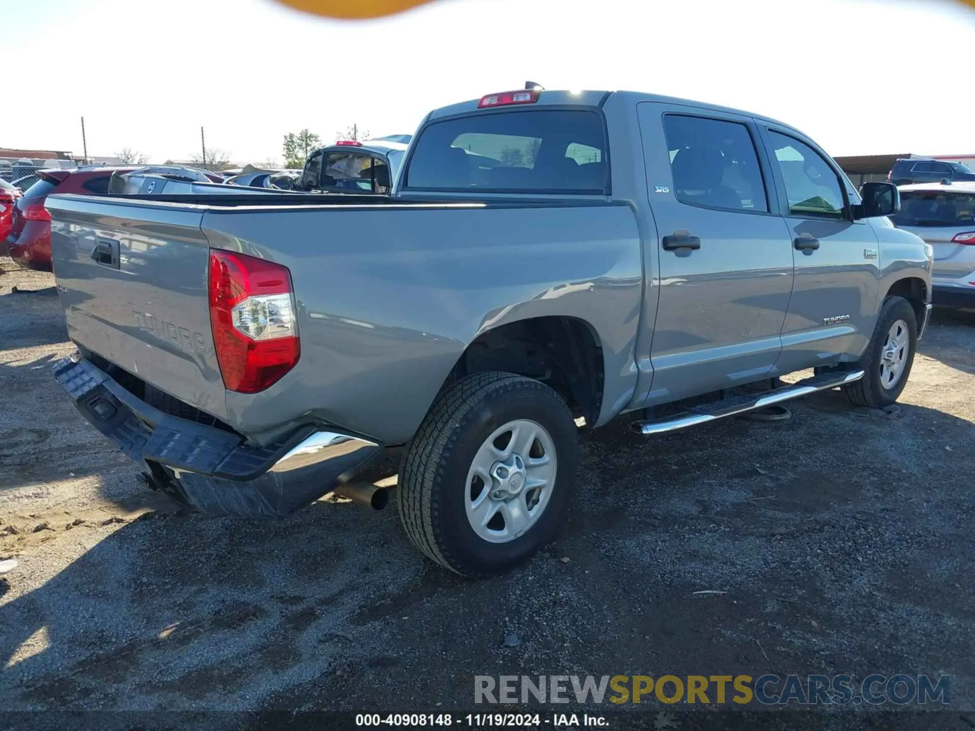 4 fotografías del automóvil dañado 5TFDY5F16MX975431 TOYOTA TUNDRA 2021