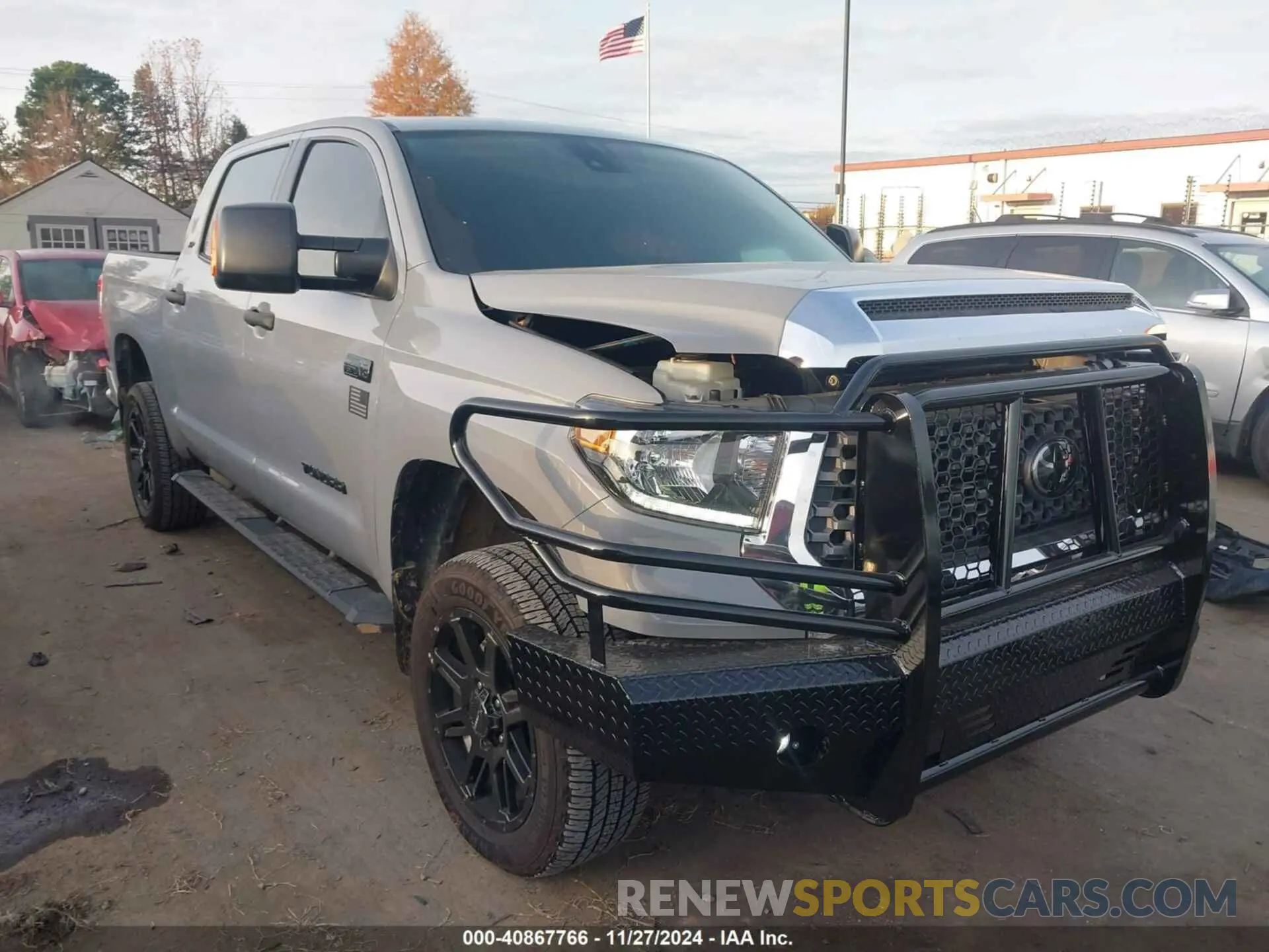 1 fotografías del automóvil dañado 5TFDY5F17MX007855 TOYOTA TUNDRA 2021