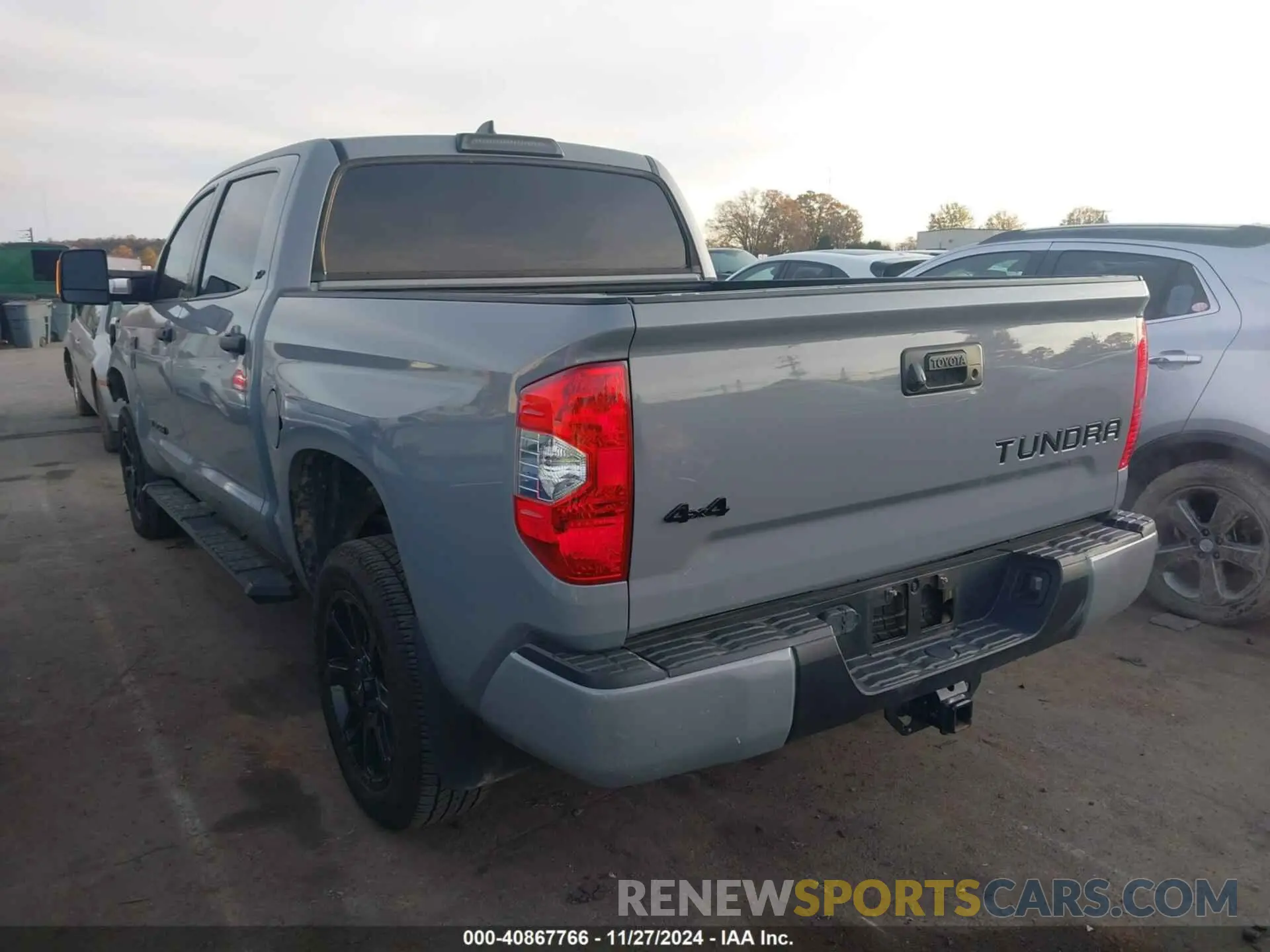 3 fotografías del automóvil dañado 5TFDY5F17MX007855 TOYOTA TUNDRA 2021