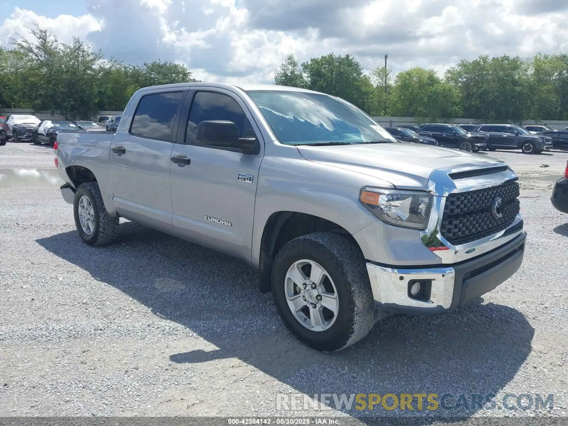 1 fotografías del automóvil dañado 5TFDY5F17MX047532 TOYOTA TUNDRA 2021