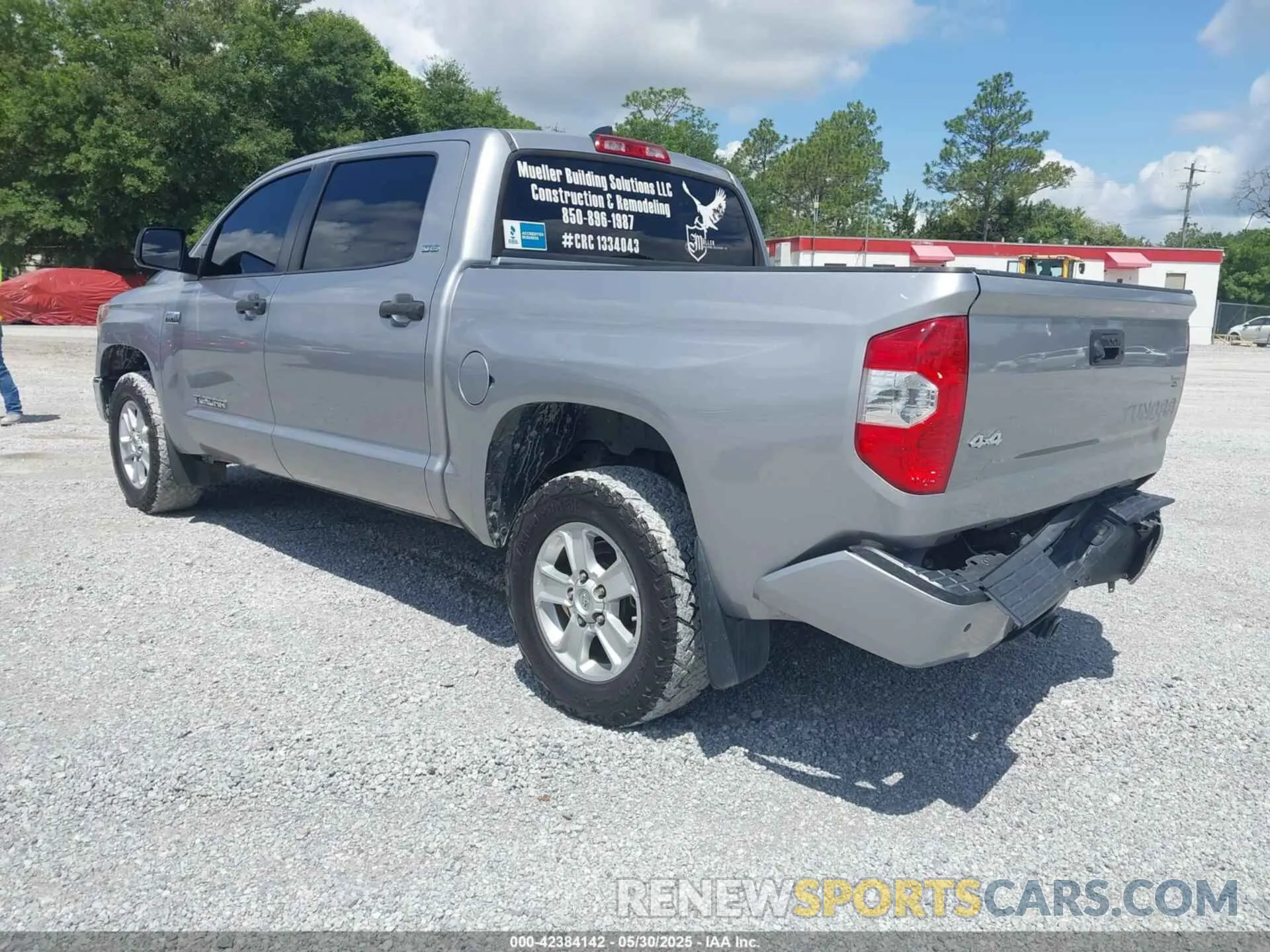 3 fotografías del automóvil dañado 5TFDY5F17MX047532 TOYOTA TUNDRA 2021