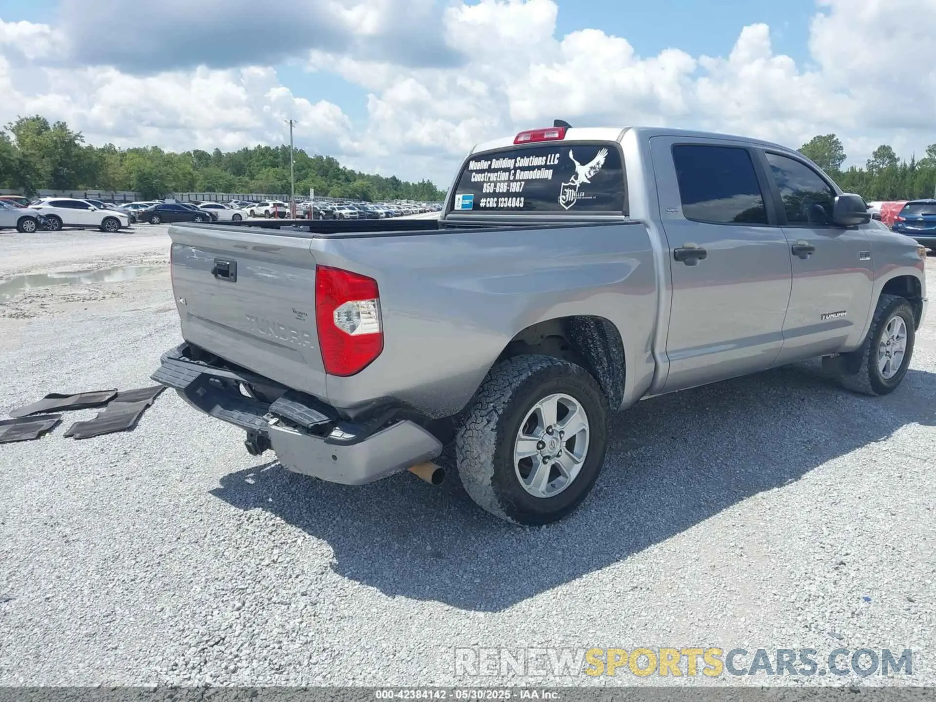 4 fotografías del automóvil dañado 5TFDY5F17MX047532 TOYOTA TUNDRA 2021