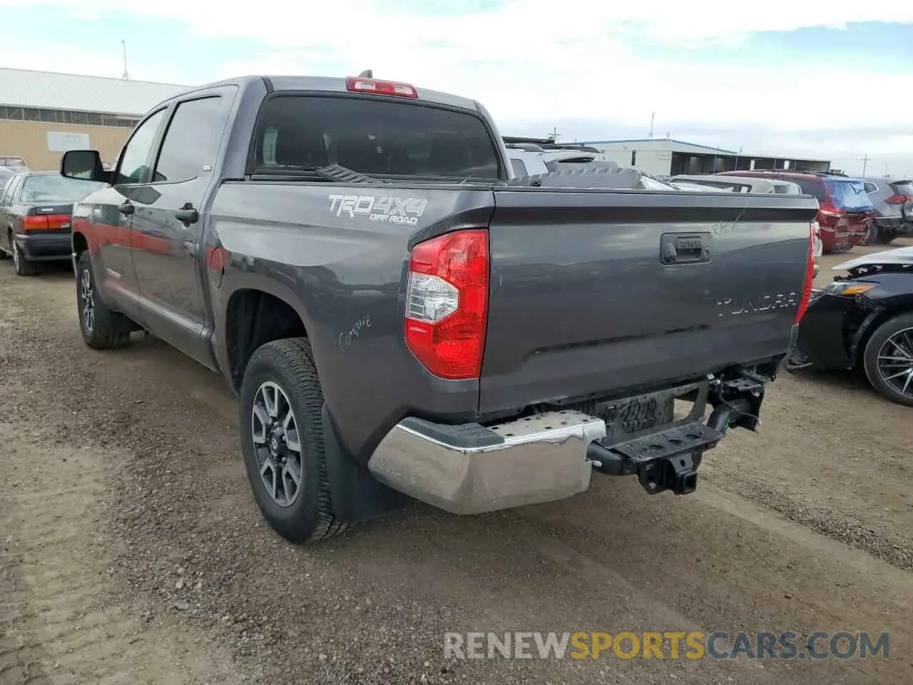 3 fotografías del automóvil dañado 5TFDY5F17MX965653 TOYOTA TUNDRA 2021