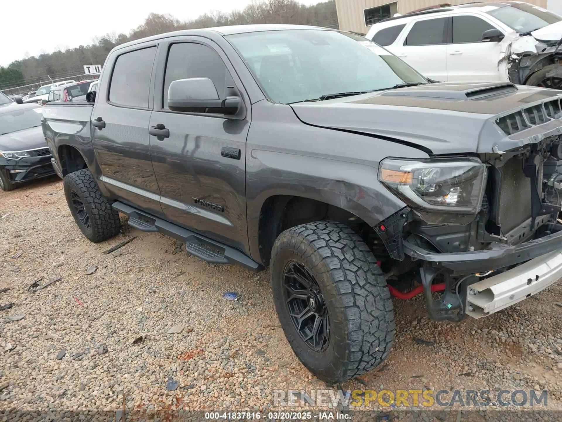1 fotografías del automóvil dañado 5TFDY5F17MX970027 TOYOTA TUNDRA 2021