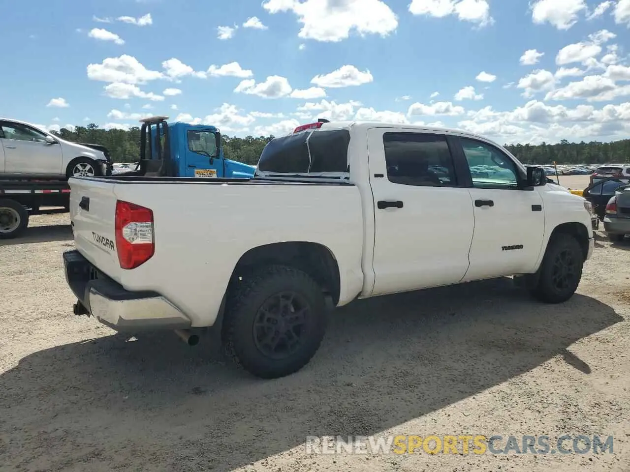 3 fotografías del automóvil dañado 5TFDY5F17MX990343 TOYOTA TUNDRA 2021