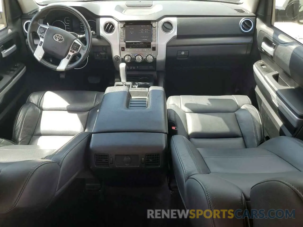 8 fotografías del automóvil dañado 5TFDY5F17MX990343 TOYOTA TUNDRA 2021