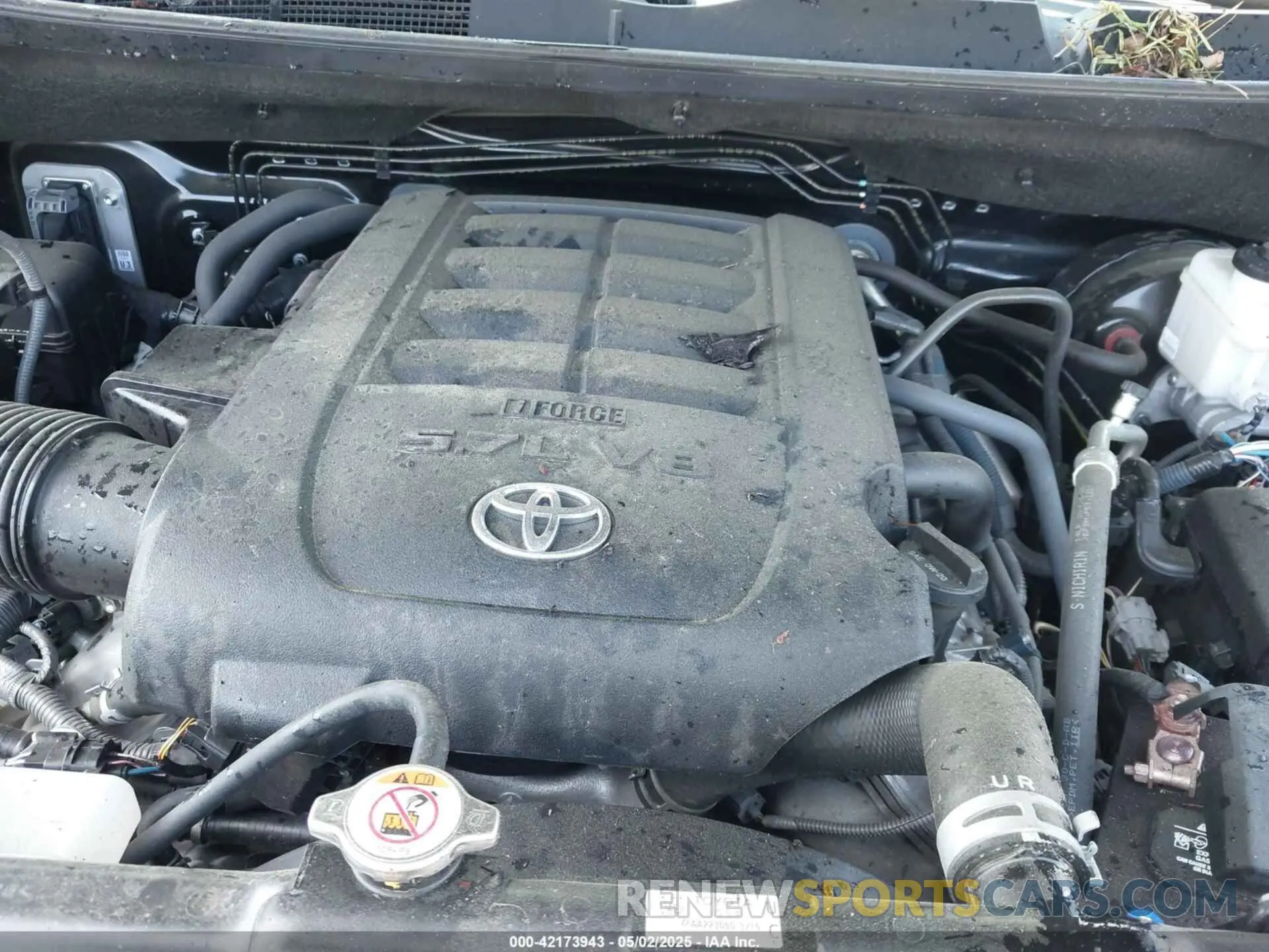 10 fotografías del automóvil dañado 5TFDY5F17MX991623 TOYOTA TUNDRA 2021