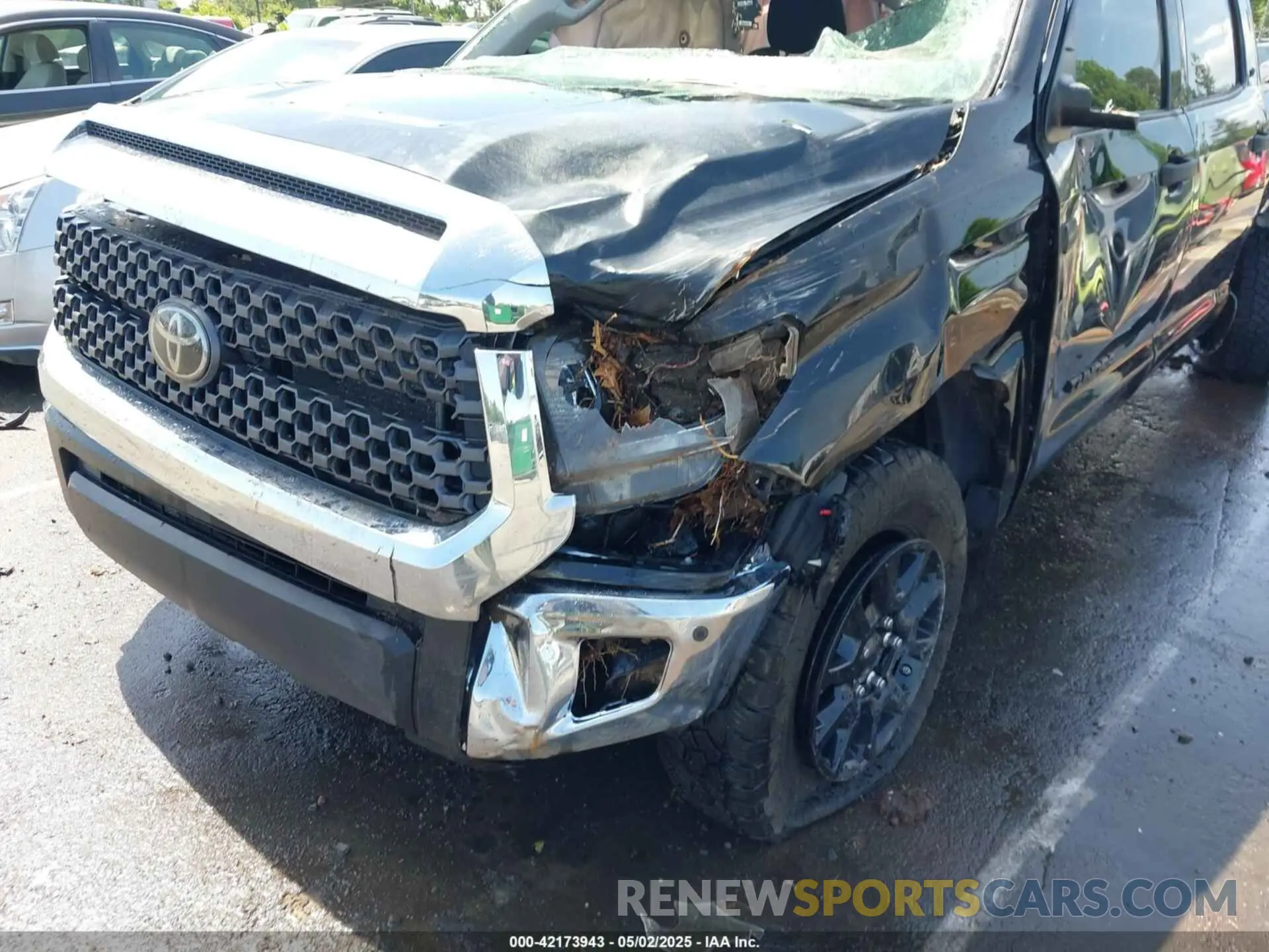 12 fotografías del automóvil dañado 5TFDY5F17MX991623 TOYOTA TUNDRA 2021
