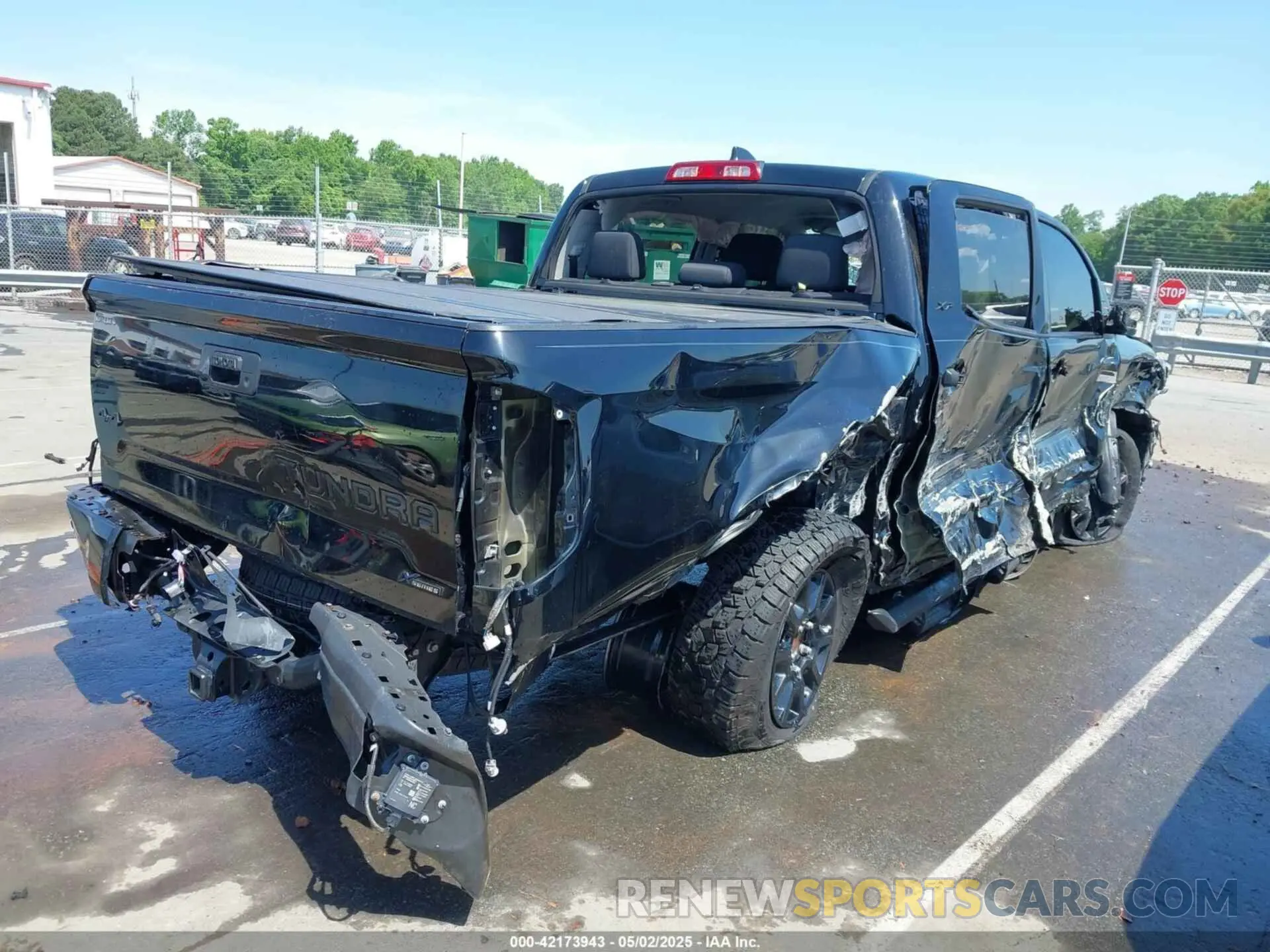 4 fotografías del automóvil dañado 5TFDY5F17MX991623 TOYOTA TUNDRA 2021