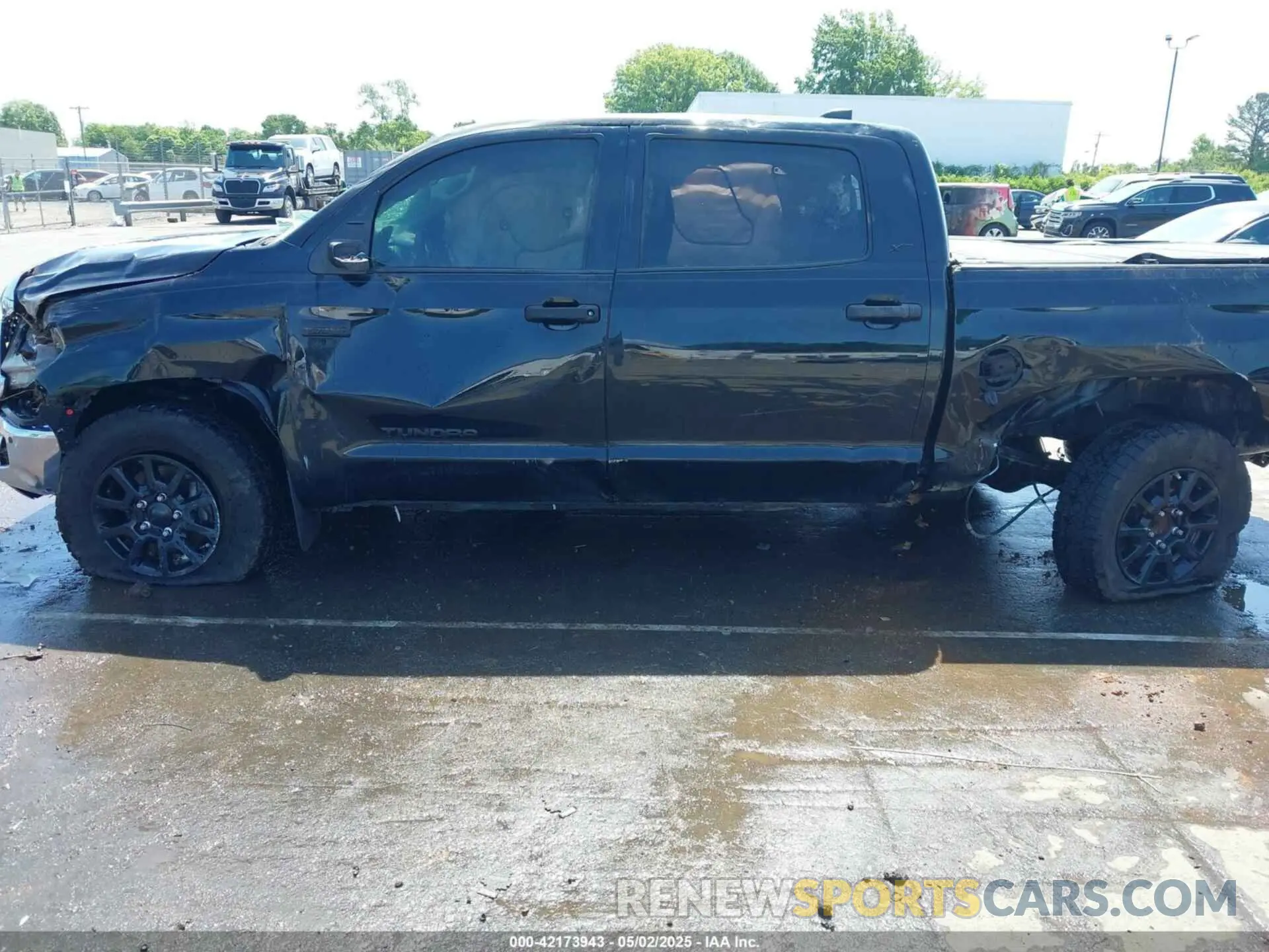 6 fotografías del automóvil dañado 5TFDY5F17MX991623 TOYOTA TUNDRA 2021