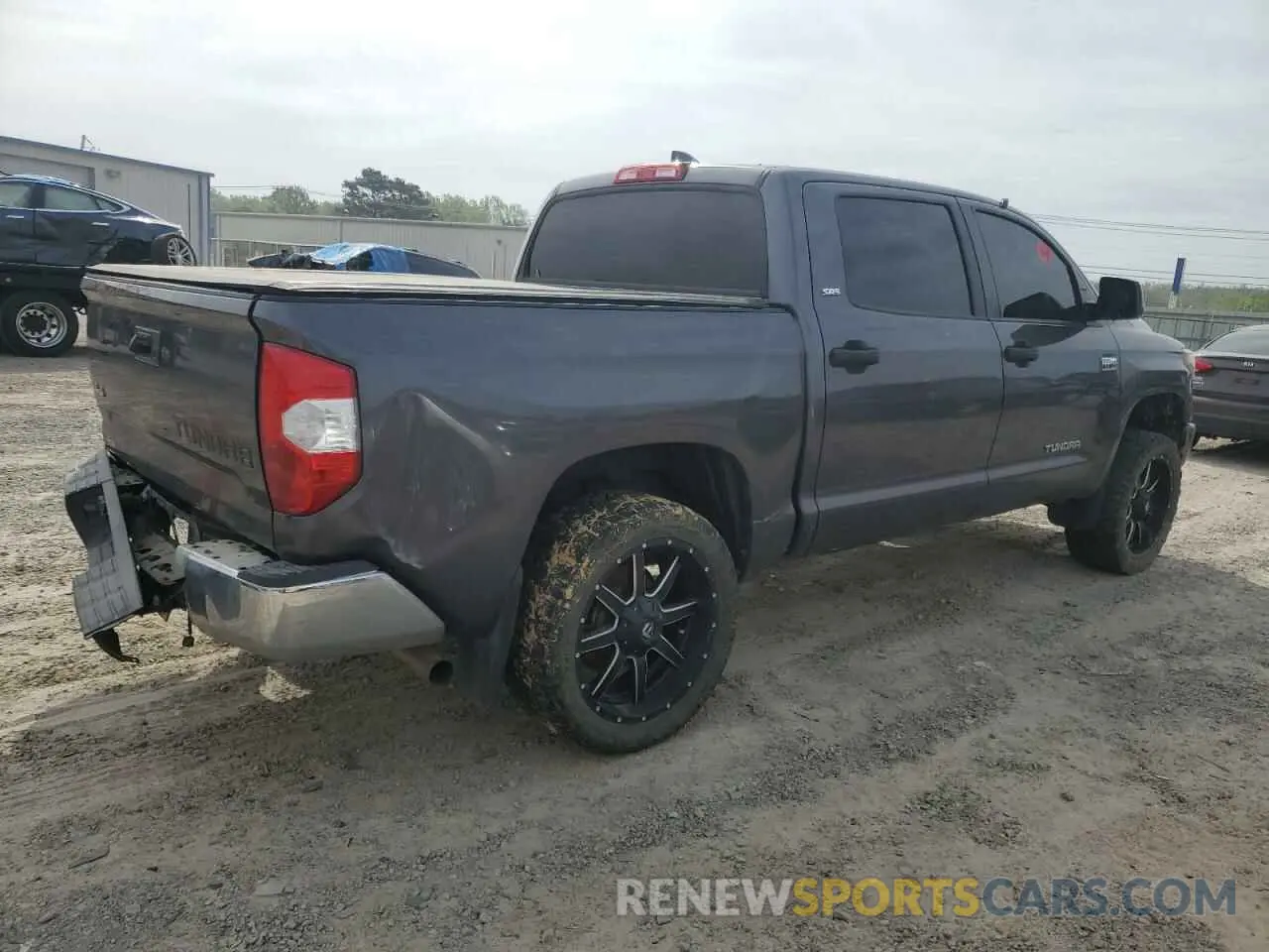 3 fotografías del automóvil dañado 5TFDY5F17MX994358 TOYOTA TUNDRA 2021