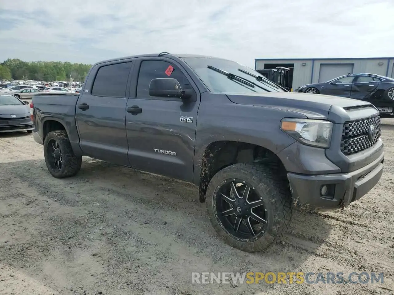 4 fotografías del automóvil dañado 5TFDY5F17MX994358 TOYOTA TUNDRA 2021