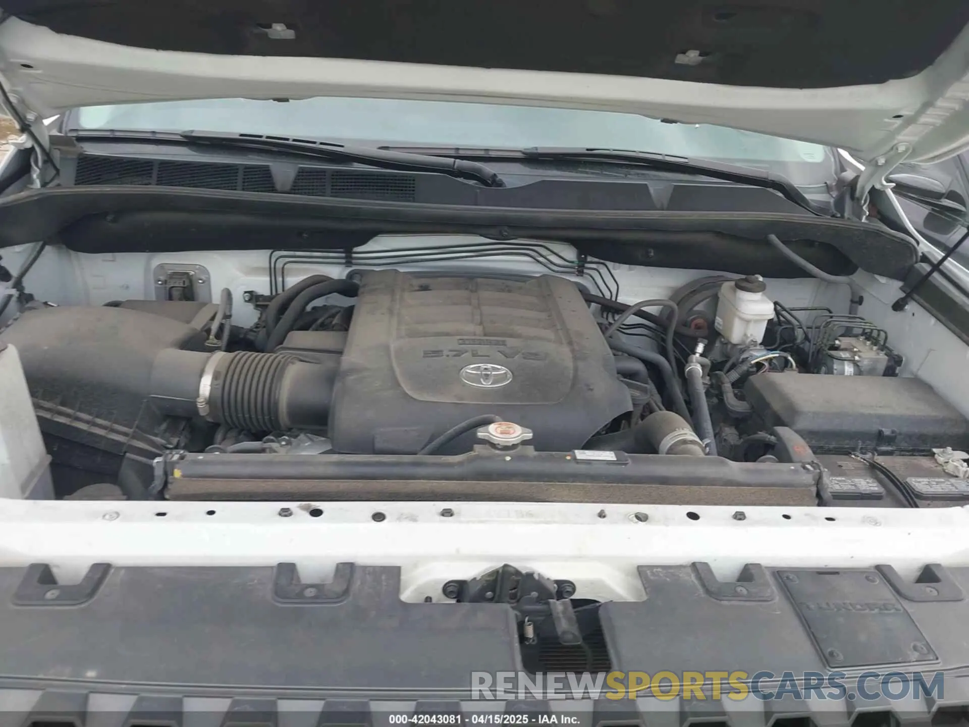 10 fotografías del automóvil dañado 5TFDY5F19MX037861 TOYOTA TUNDRA 2021