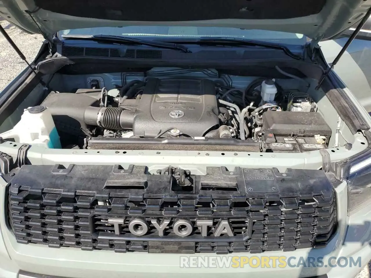 11 fotografías del automóvil dañado 5TFDY5F19MX963094 TOYOTA TUNDRA 2021