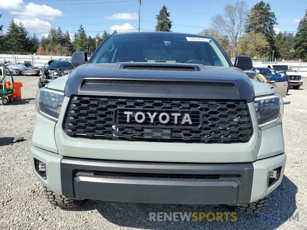 5 fotografías del automóvil dañado 5TFDY5F19MX963094 TOYOTA TUNDRA 2021