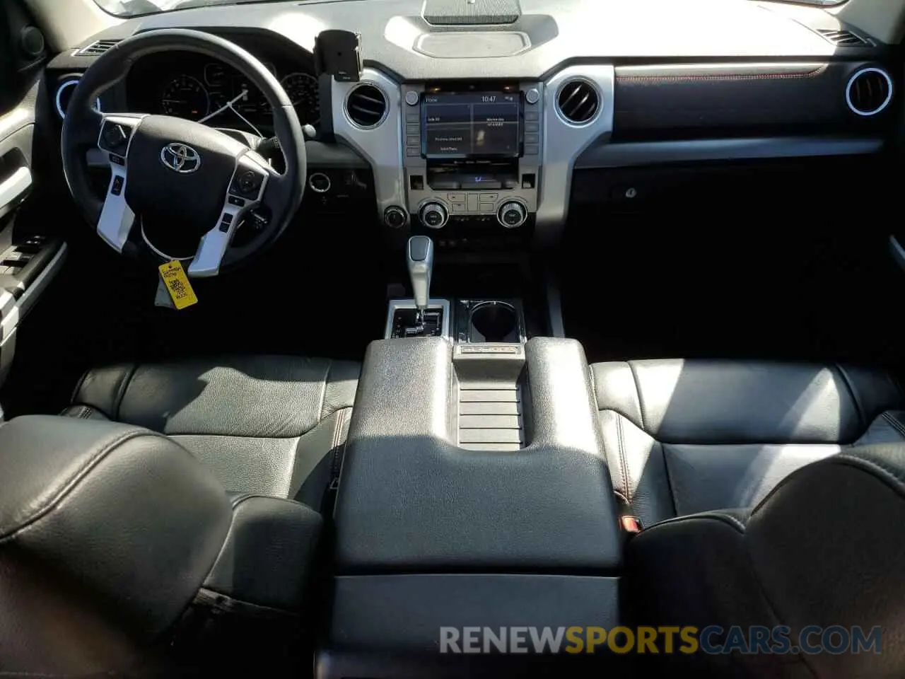 8 fotografías del automóvil dañado 5TFDY5F19MX963094 TOYOTA TUNDRA 2021