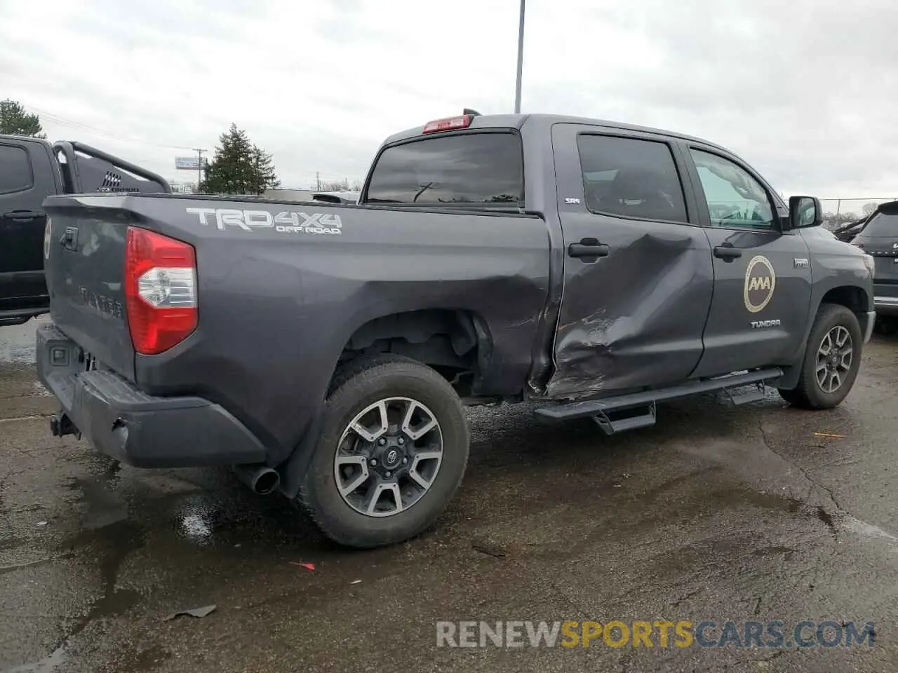 3 fotografías del automóvil dañado 5TFDY5F19MX997777 TOYOTA TUNDRA 2021