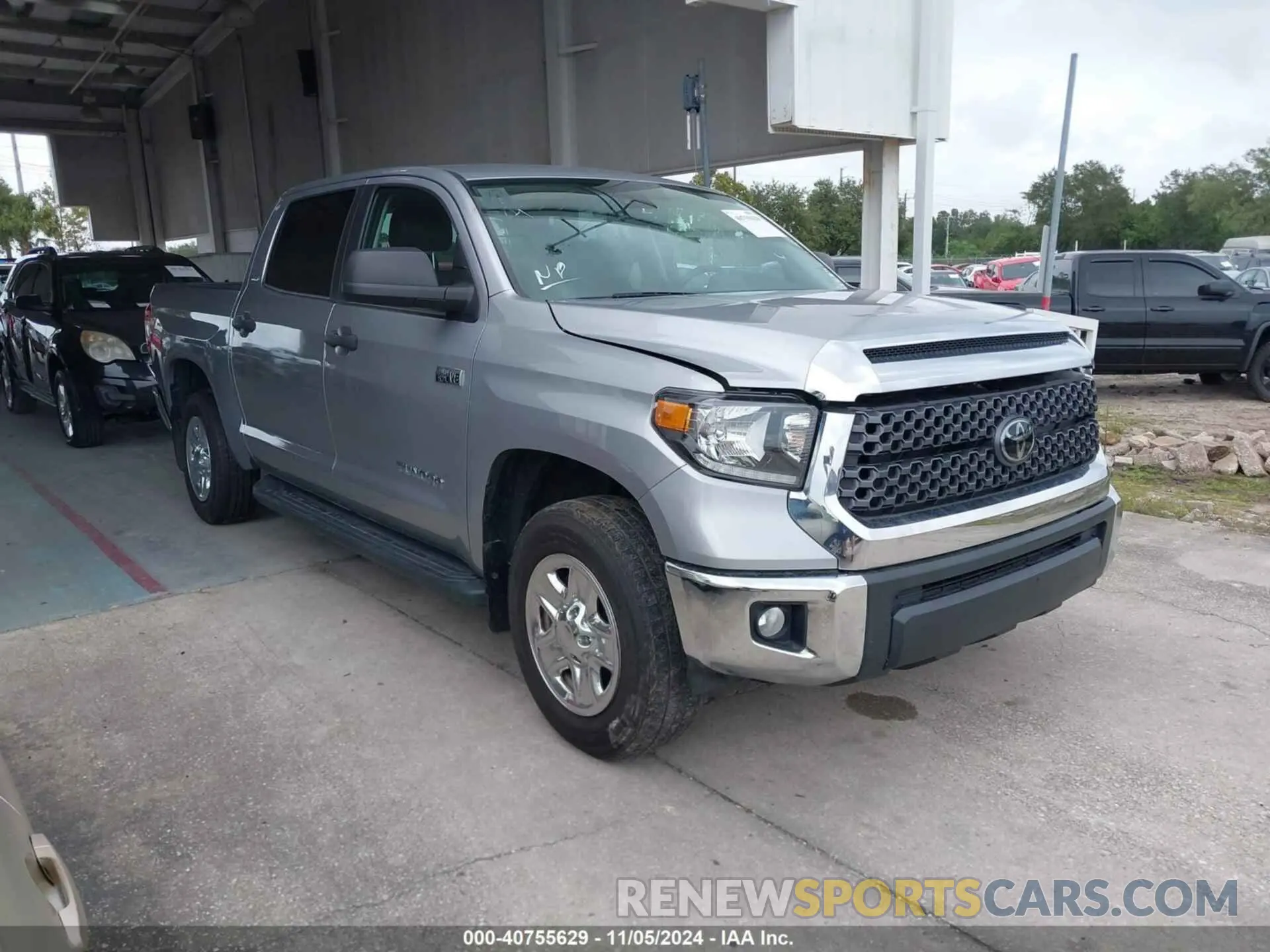 1 fotografías del automóvil dañado 5TFDY5F1XMX018848 TOYOTA TUNDRA 2021