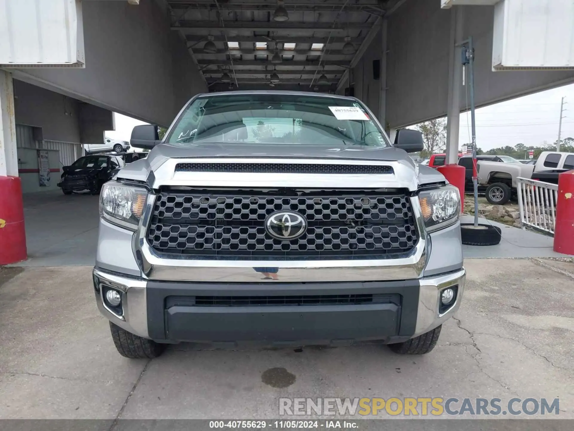12 fotografías del automóvil dañado 5TFDY5F1XMX018848 TOYOTA TUNDRA 2021