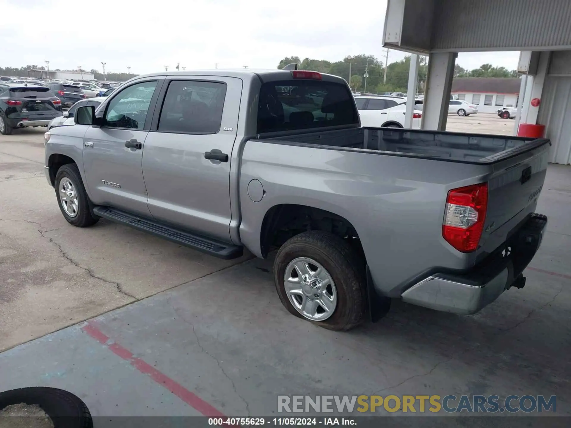 3 fotografías del automóvil dañado 5TFDY5F1XMX018848 TOYOTA TUNDRA 2021