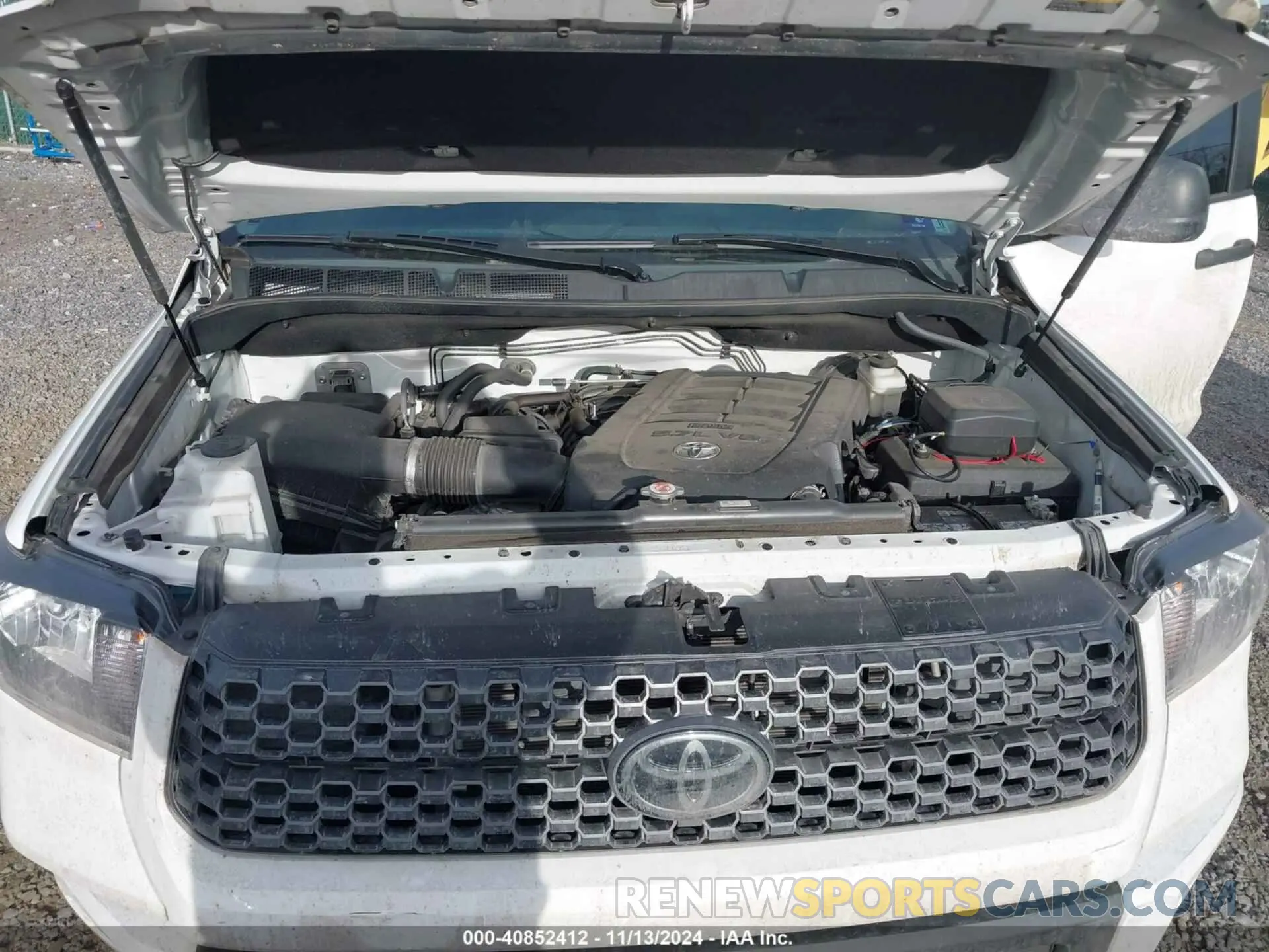 10 fotografías del automóvil dañado 5TFDY5F1XMX029817 TOYOTA TUNDRA 2021