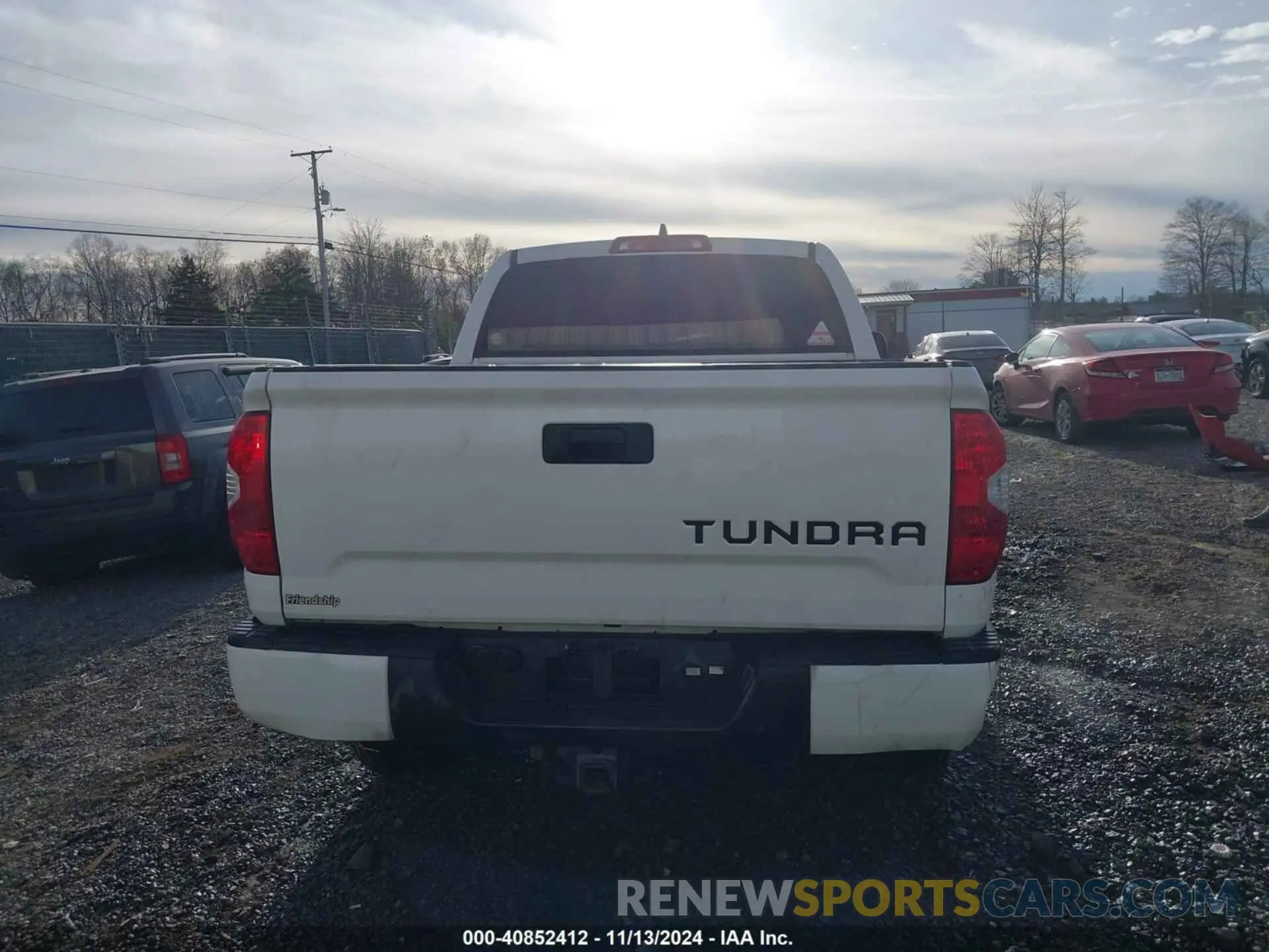 16 fotografías del automóvil dañado 5TFDY5F1XMX029817 TOYOTA TUNDRA 2021