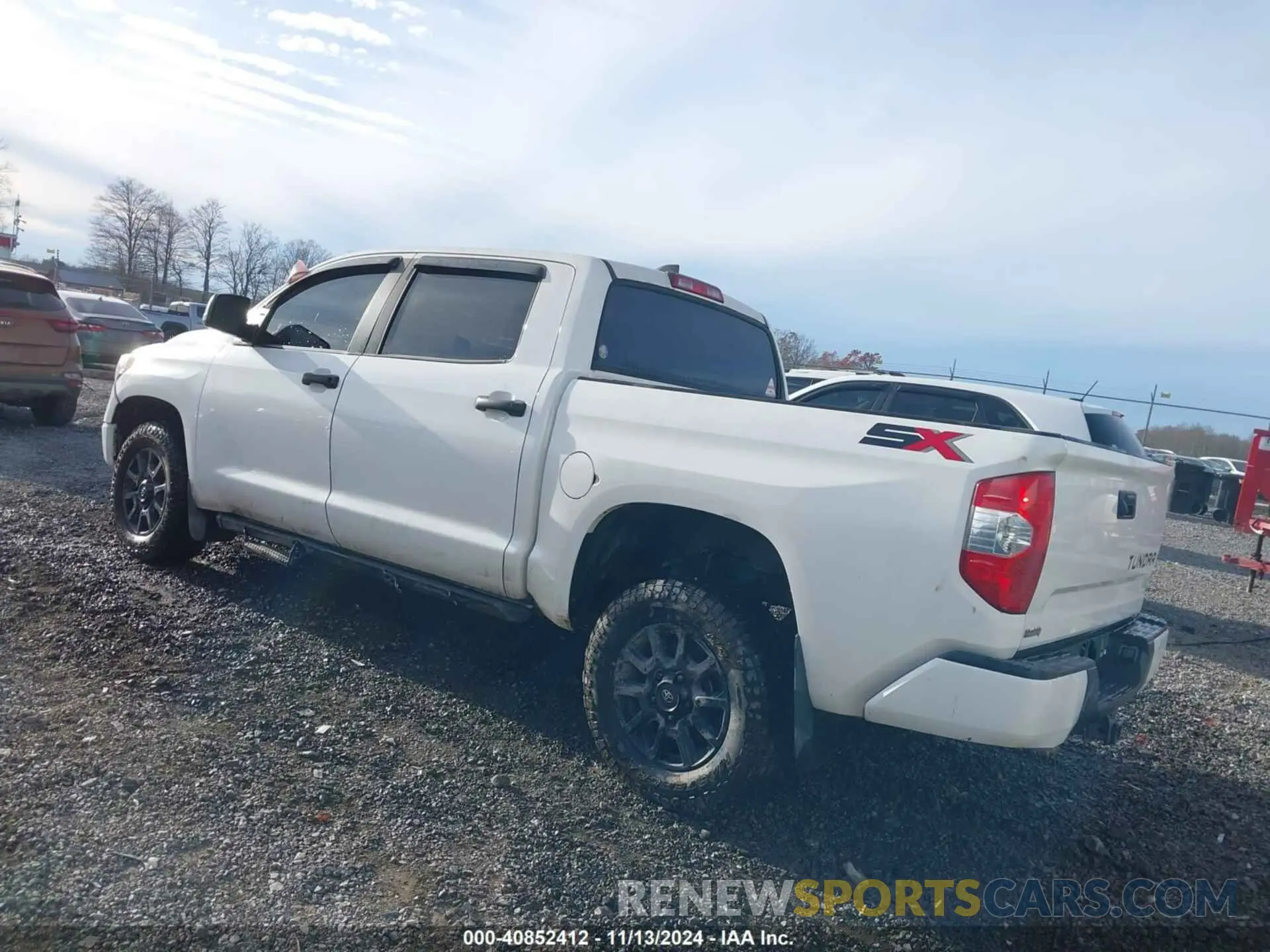 3 fotografías del automóvil dañado 5TFDY5F1XMX029817 TOYOTA TUNDRA 2021