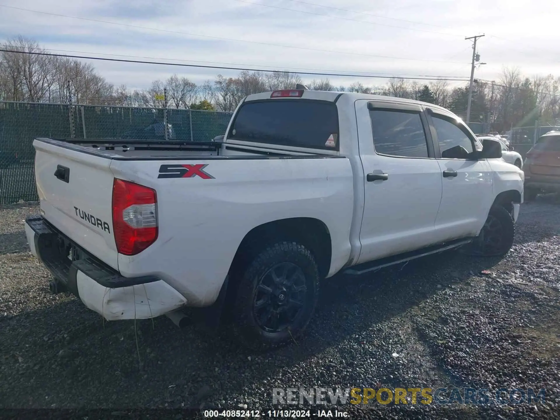 4 fotografías del automóvil dañado 5TFDY5F1XMX029817 TOYOTA TUNDRA 2021