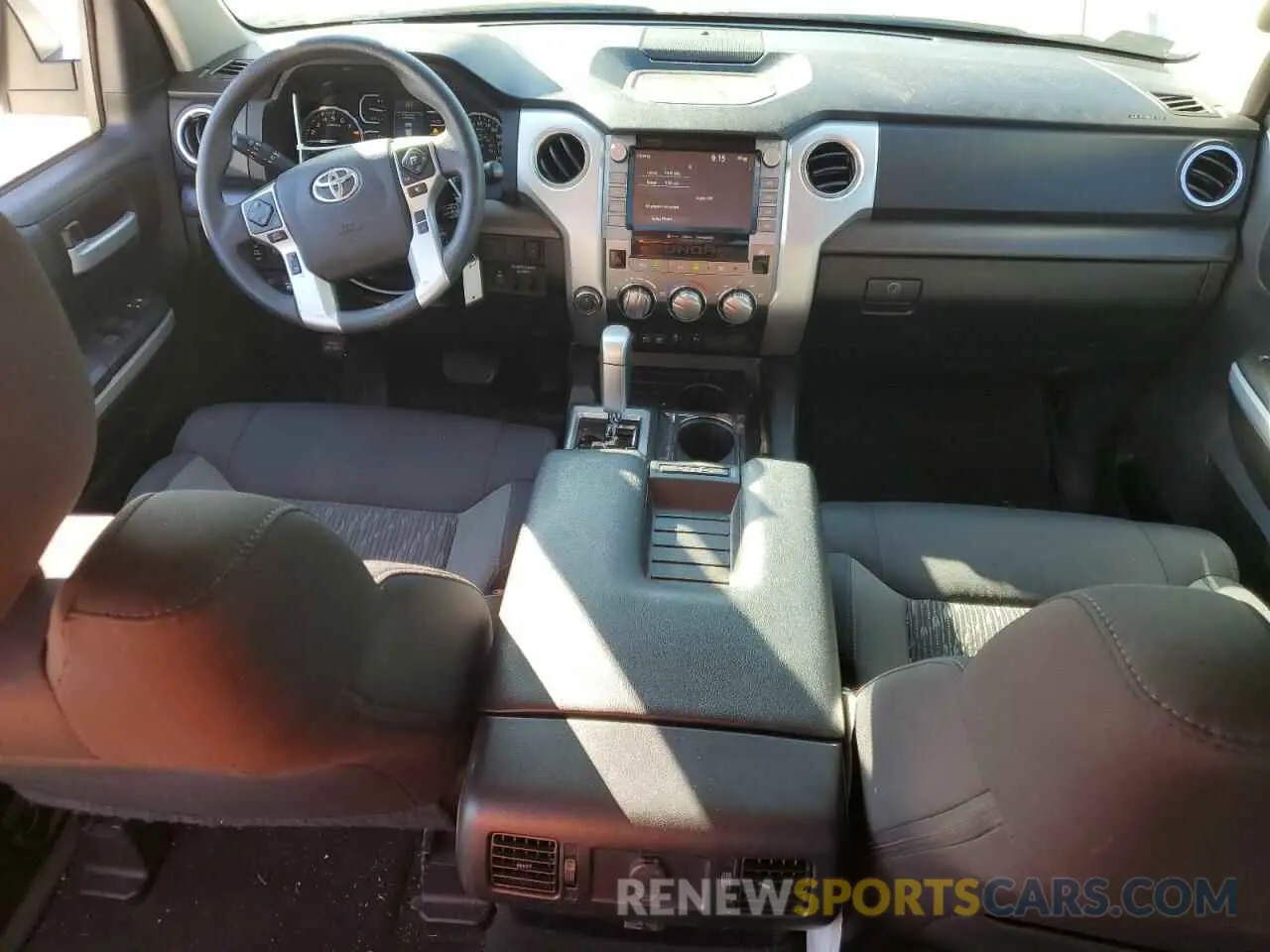 8 fotografías del automóvil dañado 5TFDY5F1XMX031051 TOYOTA TUNDRA 2021