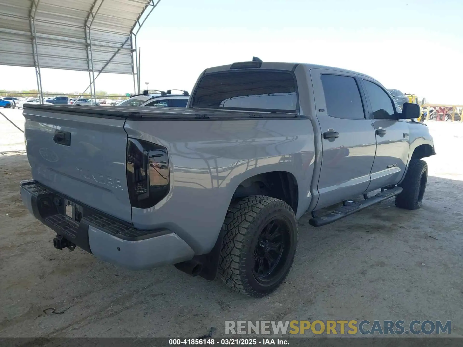 4 fotografías del automóvil dañado 5TFEY5F12MX281484 TOYOTA TUNDRA 2021