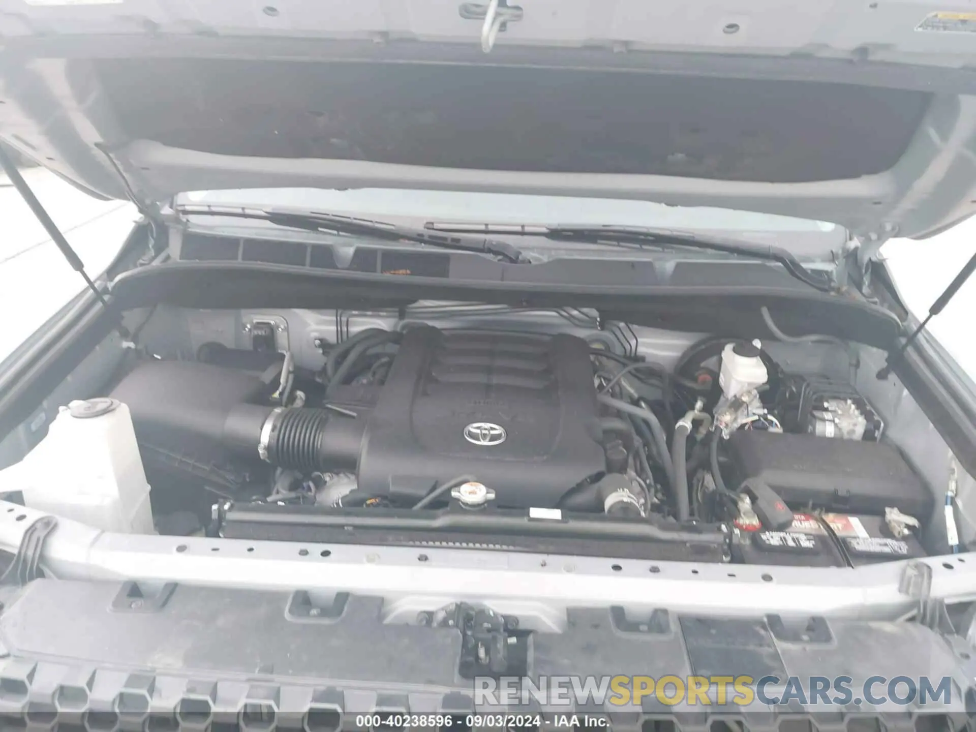 10 fotografías del automóvil dañado 5TFEY5F12MX282070 TOYOTA TUNDRA 2021