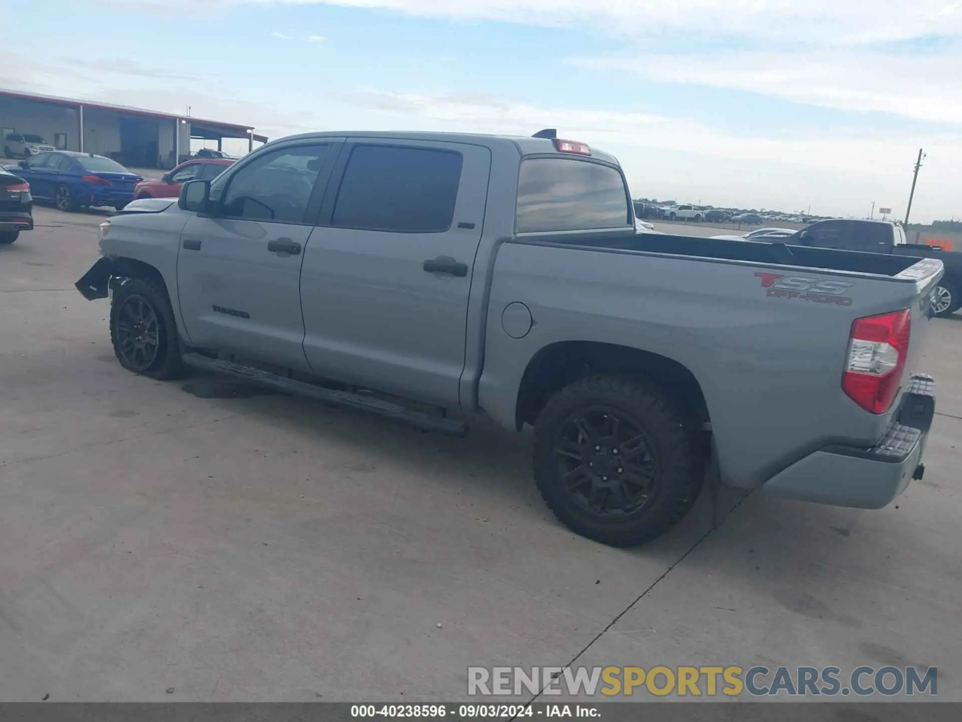 3 fotografías del automóvil dañado 5TFEY5F12MX282070 TOYOTA TUNDRA 2021