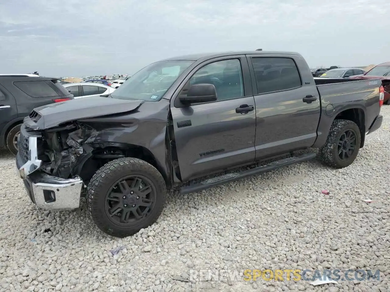 1 fotografías del automóvil dañado 5TFEY5F12MX299161 TOYOTA TUNDRA 2021