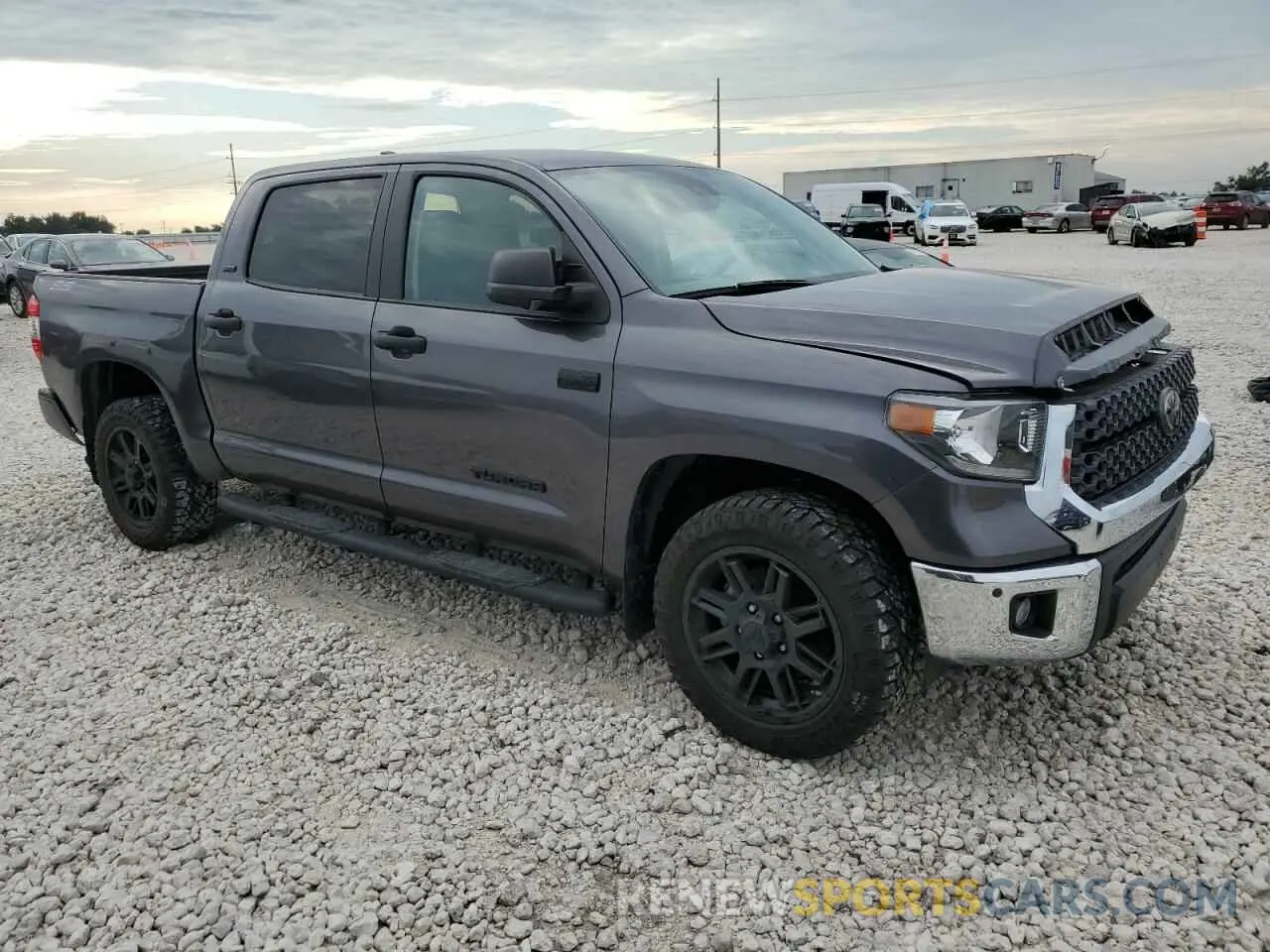 4 fotografías del automóvil dañado 5TFEY5F12MX299161 TOYOTA TUNDRA 2021