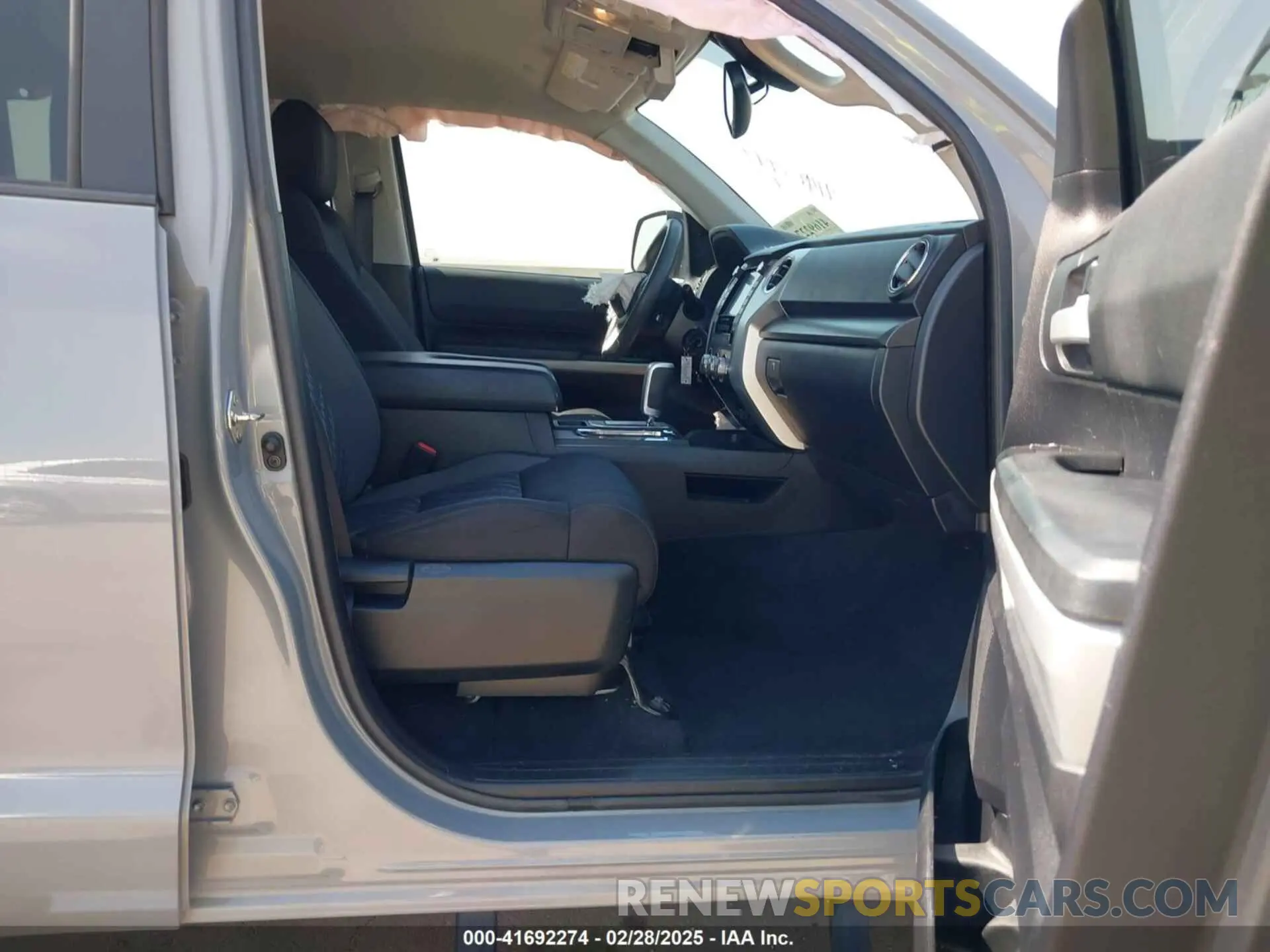 5 fotografías del automóvil dañado 5TFEY5F13MX272423 TOYOTA TUNDRA 2021