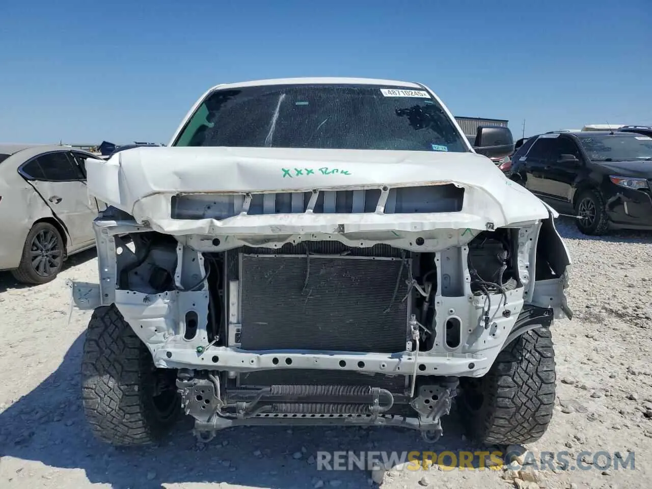 5 fotografías del automóvil dañado 5TFEY5F13MX278044 TOYOTA TUNDRA 2021