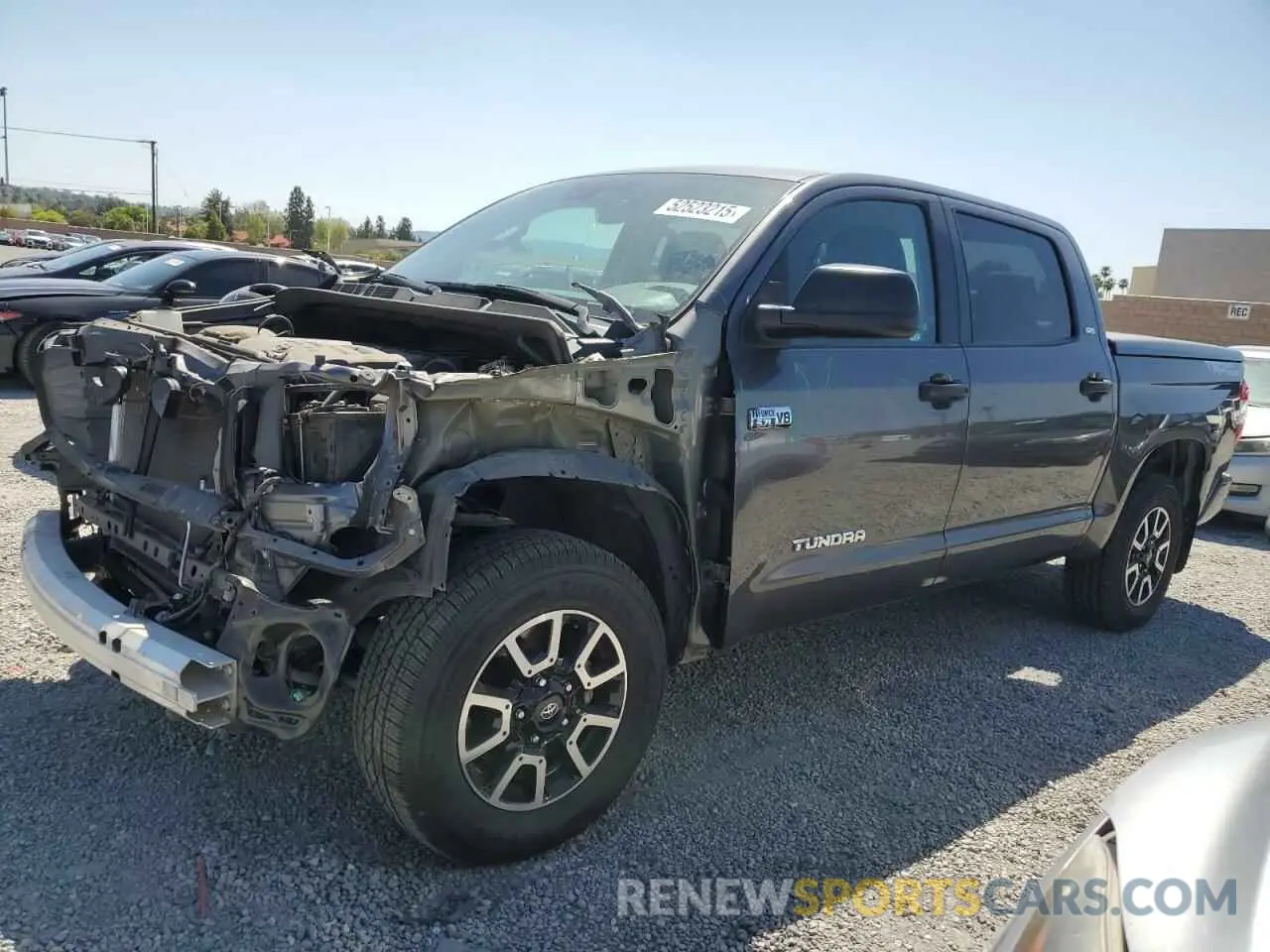 1 fotografías del automóvil dañado 5TFEY5F15MX294777 TOYOTA TUNDRA 2021