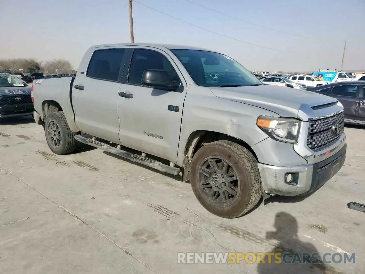 4 fotografías del automóvil dañado 5TFEY5F16MX294786 TOYOTA TUNDRA 2021