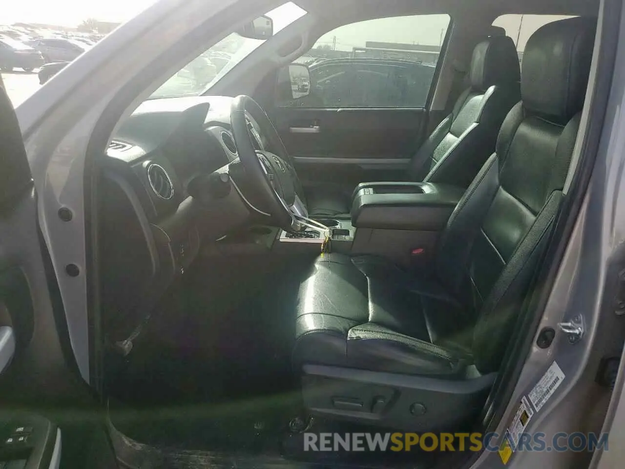 7 fotografías del automóvil dañado 5TFEY5F16MX294786 TOYOTA TUNDRA 2021