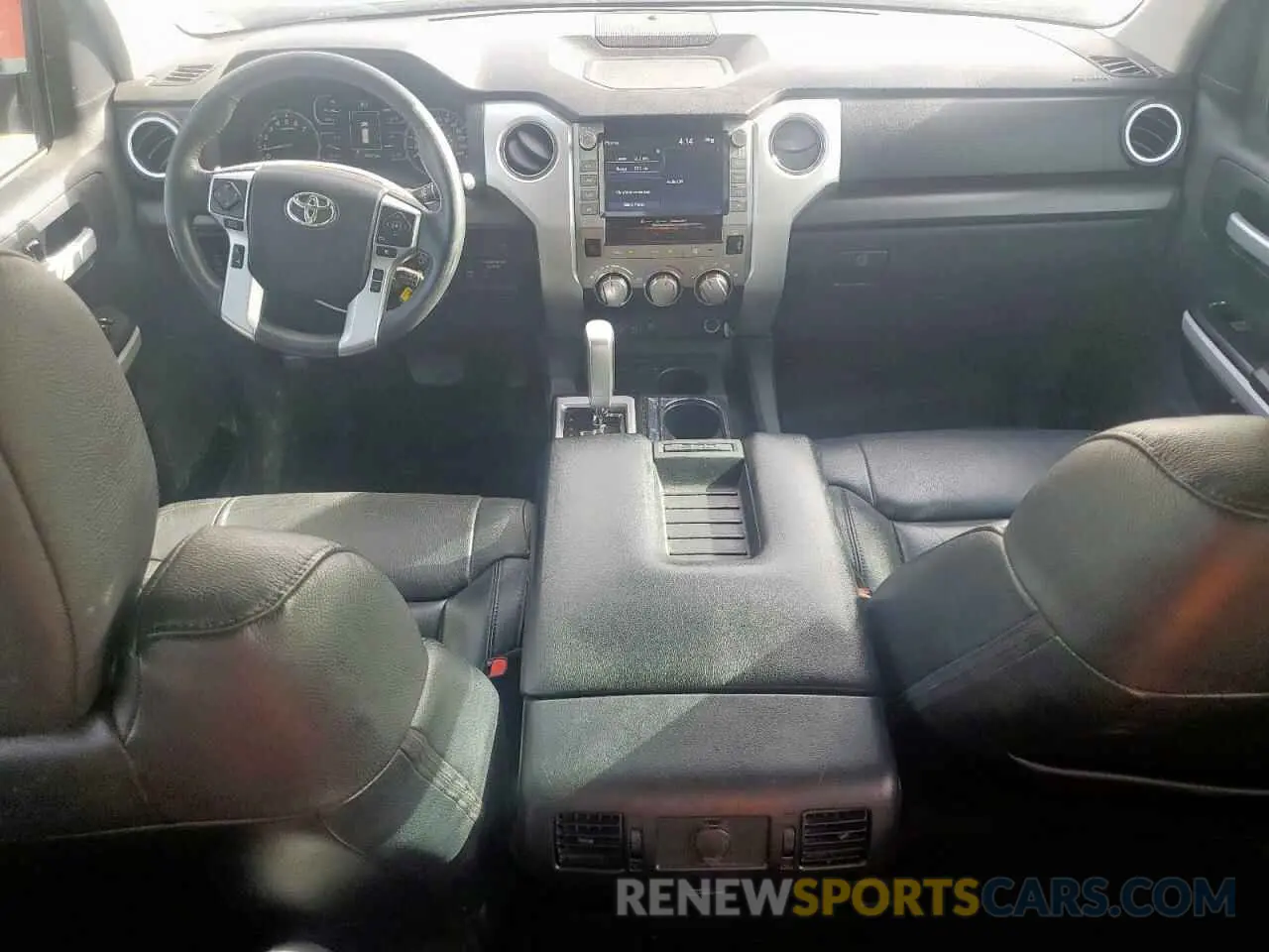 8 fotografías del automóvil dañado 5TFEY5F16MX294786 TOYOTA TUNDRA 2021