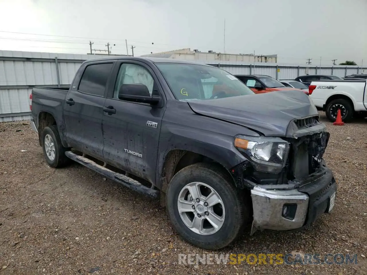 1 fotografías del automóvil dañado 5TFEY5F17MX298300 TOYOTA TUNDRA 2021