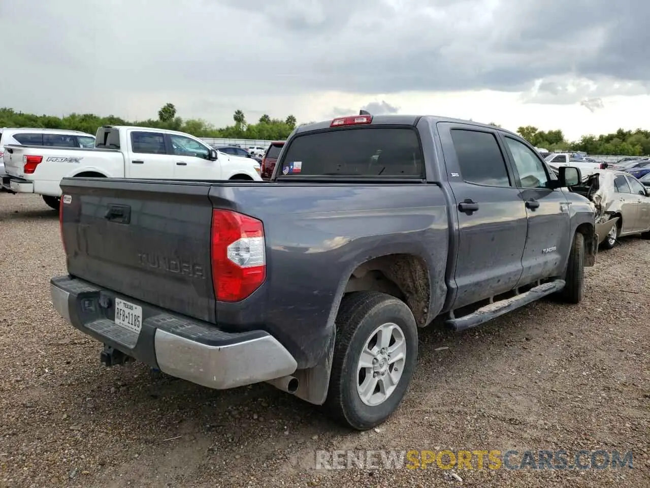 4 fotografías del automóvil dañado 5TFEY5F17MX298300 TOYOTA TUNDRA 2021