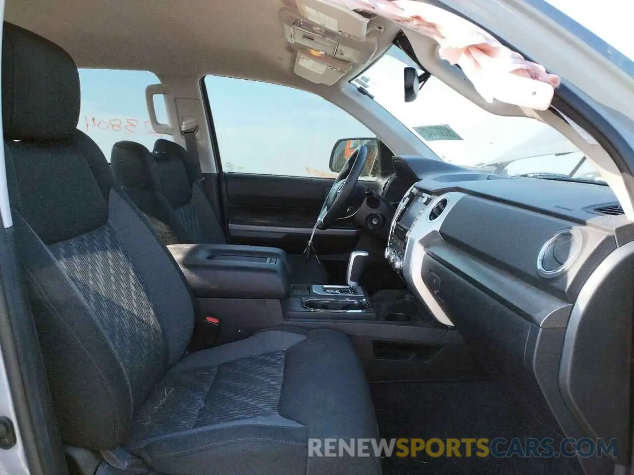 5 fotografías del automóvil dañado 5TFEY5F1XMX278722 TOYOTA TUNDRA 2021